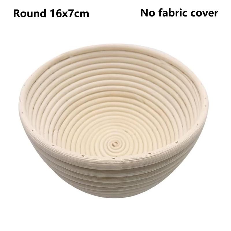 Rattan Bread Proofing Basket Natural Oval Rattan Wicker Dough Fermentation Sourdough Bread Basket