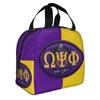 African American Psi Phi Fraternity Inc  Lunch Bag Women  Cooler Warm Insulated Lunch Boxes for School
