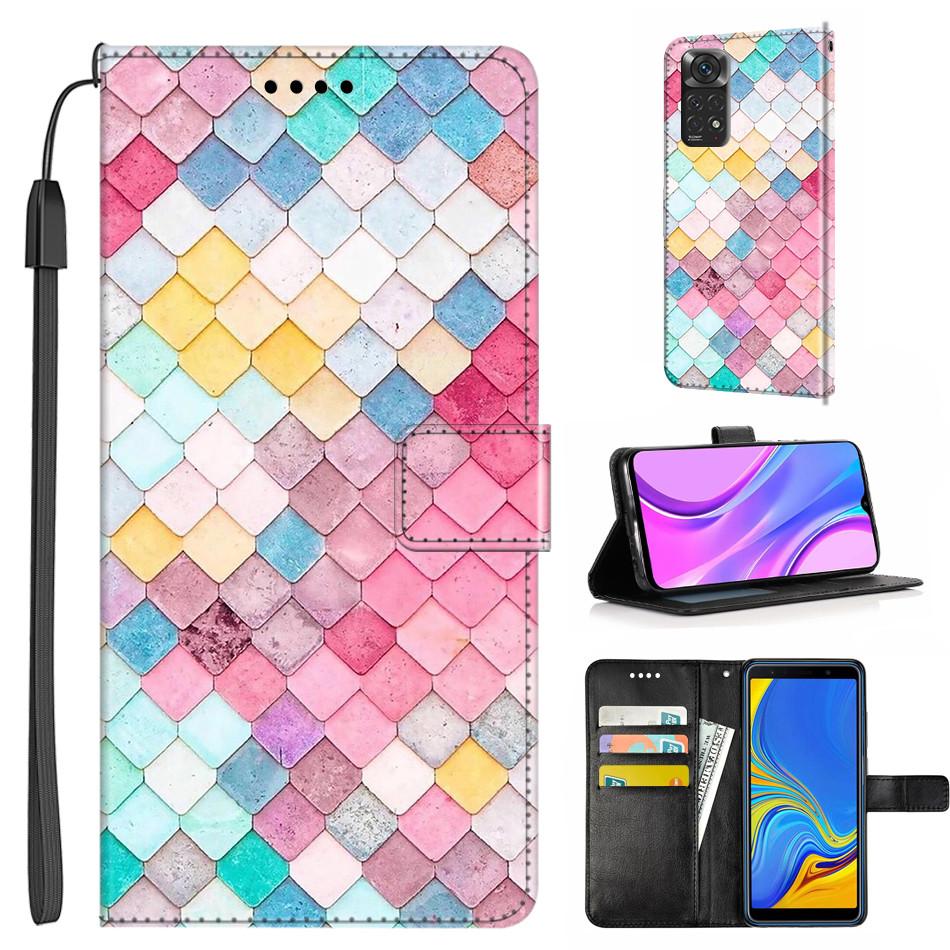 Чехол для Xiaomi Redmi Note 11S Кожаный Магнитный Чехол-книжка для Redmi Note 11 Pro 5G Кошелек Чехол Note11S 2022 Note11 Подставка Сумка