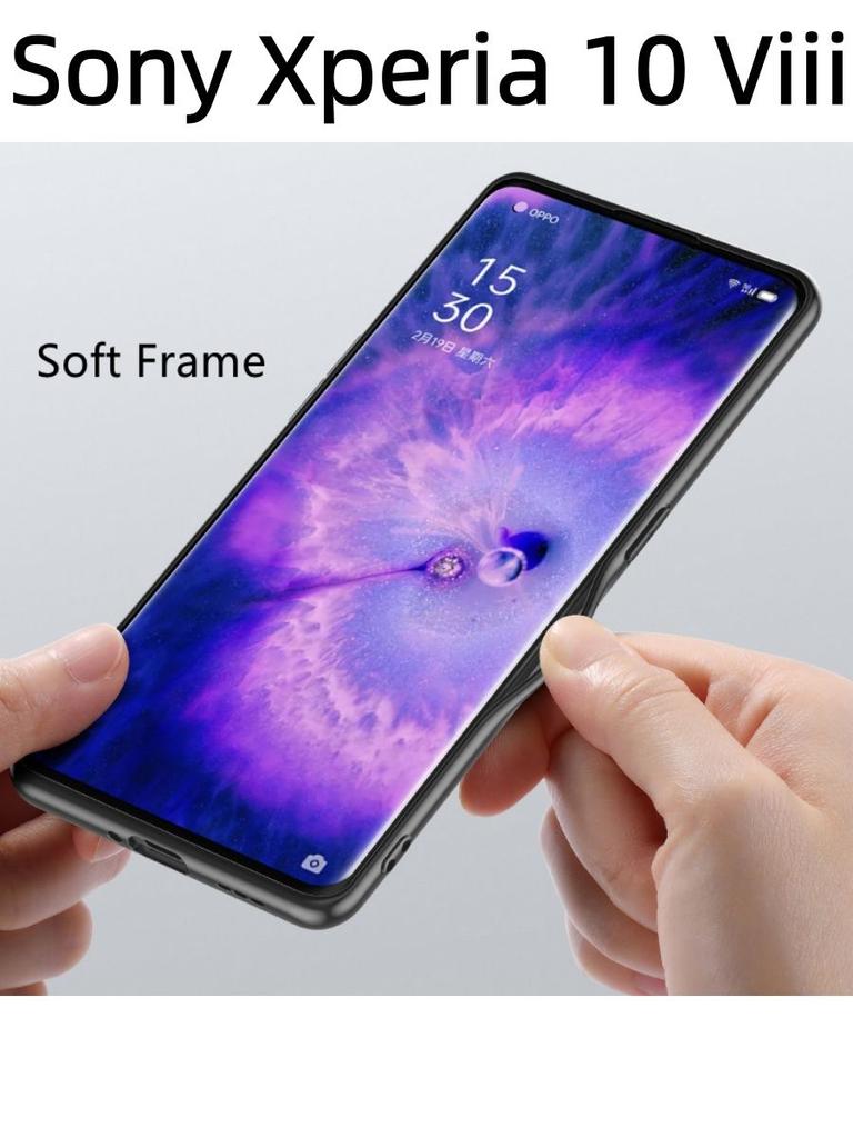 For Sony Xperia 10 Viii Case Frosted Soft Vintage Leather Anti Drop For Sony Xperia 10 Viii Back Cover
