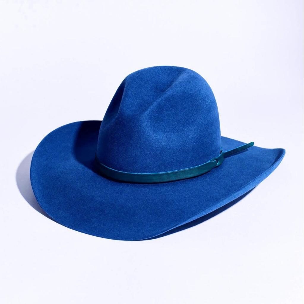 Wool felt hat solid color new sheep felt hat European and American style