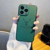 Luxury Leather Texture Deer Pattern Armor Case For Iphone 14 13 12 11 Pro Max Mini X Xr Xs Camera Protection Shockproof Cover