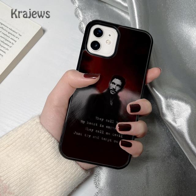 Krajews American TV Lucifer soft Phone Case Cover For iPhone 17 Air 16 15 14 plus 12 13 pro max coque Fundas