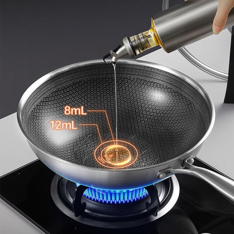 COOKER KING Starry Multi-Layer Stainless Steel Wok (32cm)