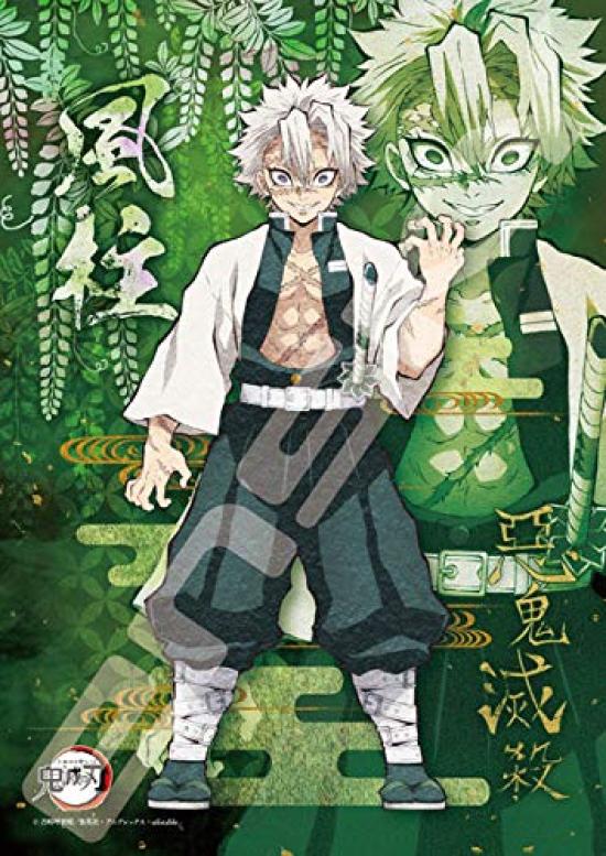 Ensky 208-Piece Jigsaw Puzzle, Demon Slayer: Kimetsu No Yaiba, Wind Pillar, Sanemi Shinazugawa, 208-054