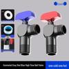 All-Copper Quick-Open Universal Angle Valve for Kitchen and Toilet (4-Point, Cold and Hot)