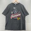Футболка Chicago Blackhawks Серая Чемпионы Кубка Стэнли 2010 Мужская XL 22.5x30 Унисекс Футболка