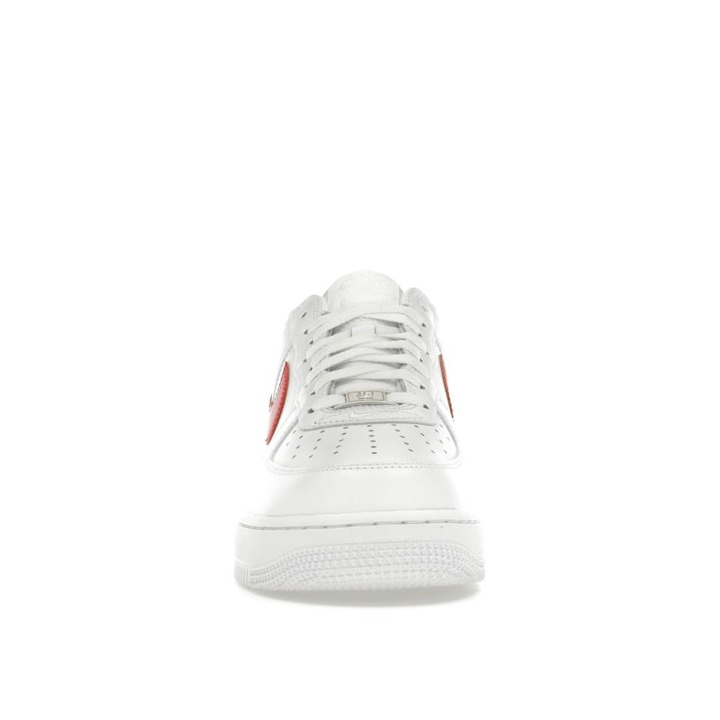 Supreme X Nike Air Force 1 Low Box Logo - Speed Red Shanghai Exclusive Unisex Sneakers White CU9225-101