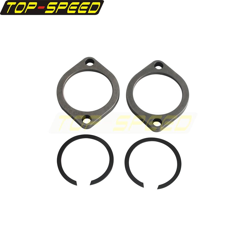 Motorcycle Stainless Snap Rings Exhaust Flange Kit Exhaust Pipe Accessories For Harley Touring Softail Sportster Dyna FXD FXDWG