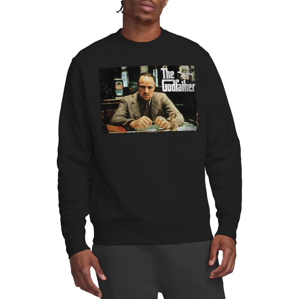 The Godfather Unisex Adult Don Vito Corleone Picture Sweatshirt