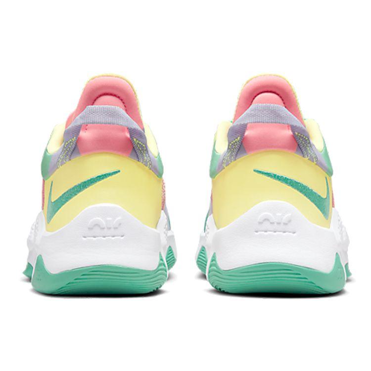 Nike Мужские кроссовки PG 5 Daughters, разноцветные, зелено-светящиеся, белые, CW3143-301