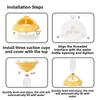 Plastic Pet Gravity Drinking Machine UFO Shaped Dog Water Fountain Cat Auto Water Bowl  Living Room