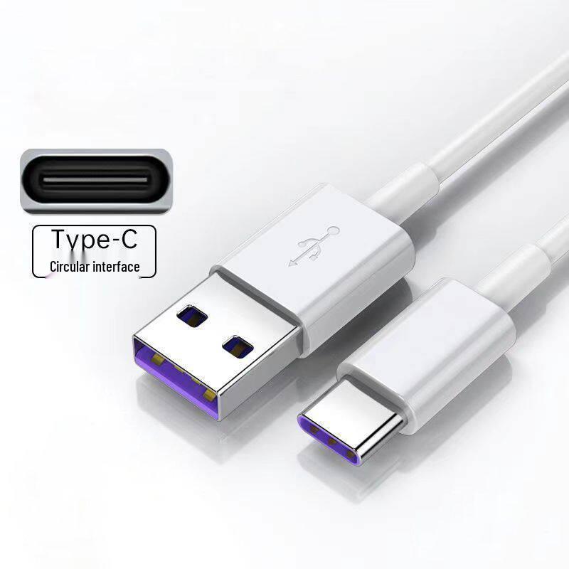 Плетеный кабель с двумя разъемами Type-C для быстрой зарядки Apple, Huawei, Vivo, Honor, OPPO, Xiaomi