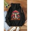 Women's Hoodies & Sweatshirts Red Mushroom Graphic Casual Fashion Hooded Sweatshirt Tops