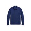 Polo Solid Color Logo Embroidered Slim Fit Long Sleeve Polo Shirt Men Tops Navy-Blue MNPOKNI16820857-410