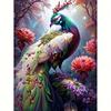 DIY Diamond Painting Cross Stitch Gorgeous Peacock Living Room Entrance Full of Diamonds Decorative Painting