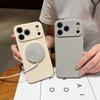 Чехлы из жидкого силикона для iPhone 17 Pro Max Air 14 15 Plus 11 12 13 16 Pro Для Magsefa Защитная крышка для беспроводной зарядки