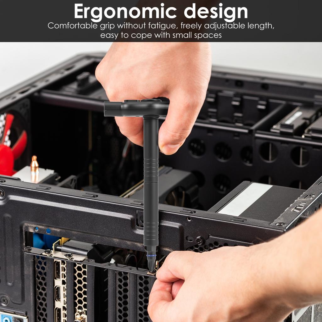 Набор магнитных отверток 24 в 1 DIY Набор отверток с трещоткой Набор насадок с отсоединяемой рукояткой с трещоткой для ремонта компьютеров