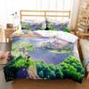 3D Game Genshin Impact Bedding Set Kamisato Ayaka Bed Linen Girls Boys Teens Single Double Twin Queen King Size Men Duvet Cover
