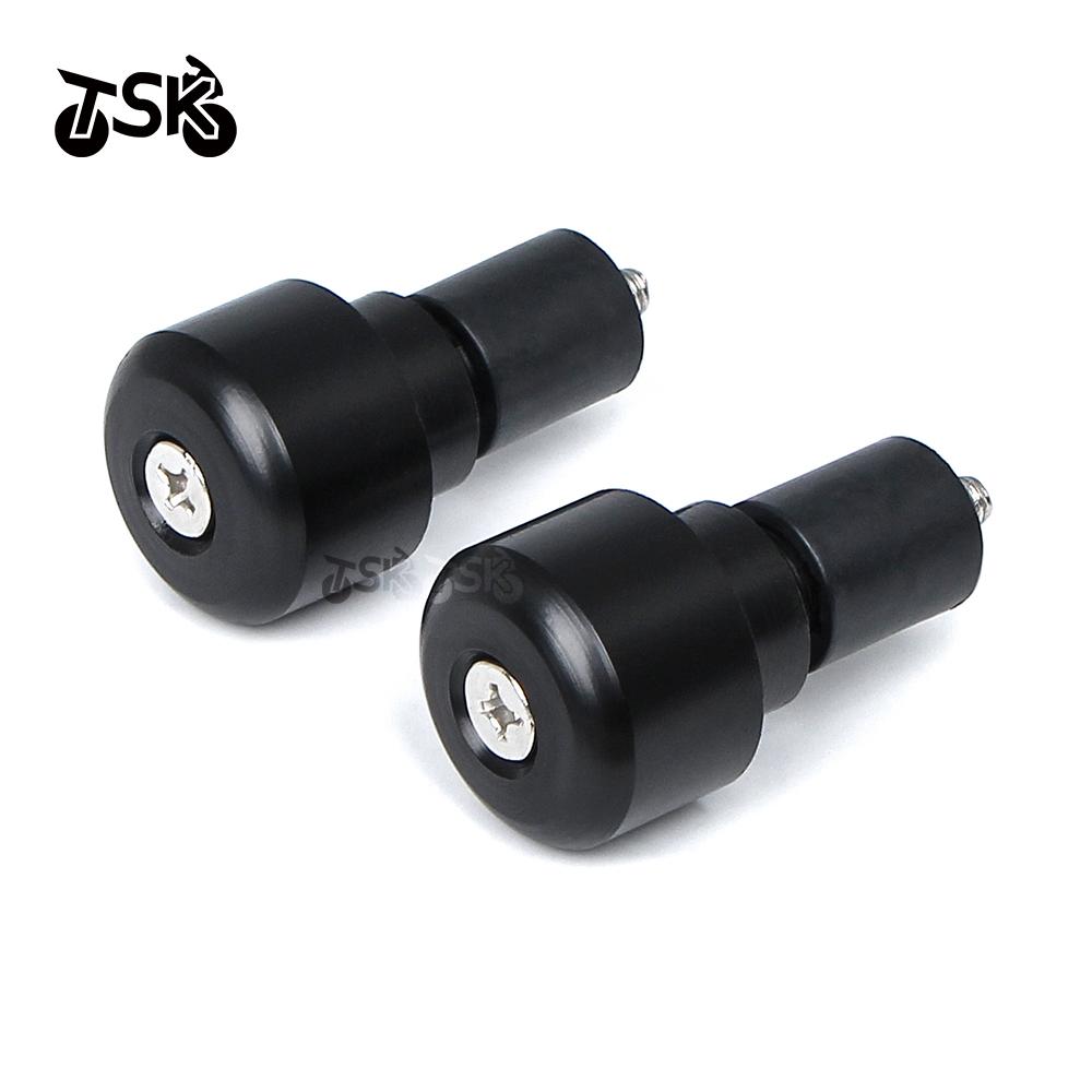 7/8" 22mm Handle Bar Ends Grips Heavy Weight Vibration Reducing Grip Plugs For Honda CB400 CBR600RR F5 Motorcycle Accessories
