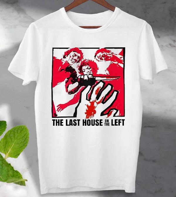 The Last House On The Left Horror 100% Cotton T-shirt Mens Tees Top movie film Unisex Men's Ladies Top