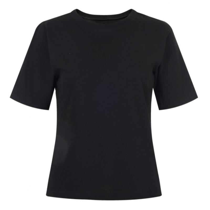 Shop Women Round Neck ShorT Sleeve Plain T shirT lighT Purple Dai Wsh 20556