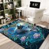Wolf Heart Floral Fantasy Carpet Is Suitable For Living Room And Bedroom Doormats Office Balcony Decorative Carpet A8