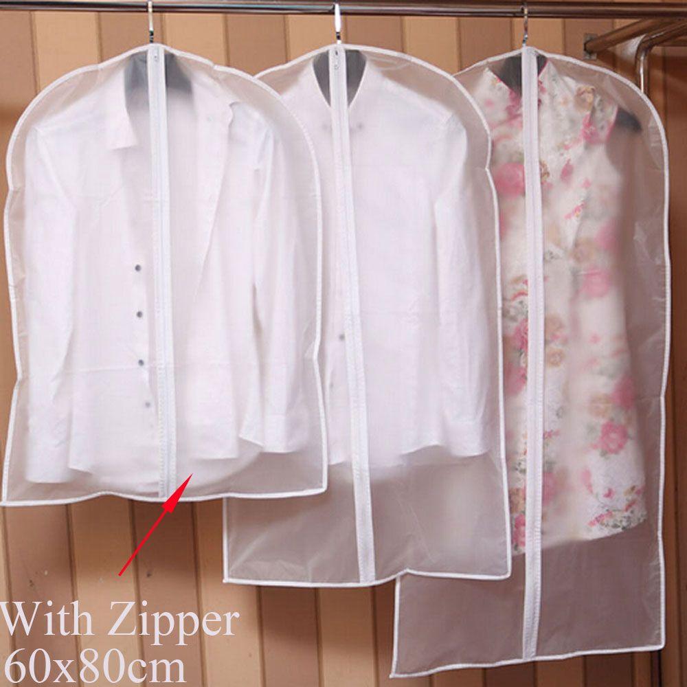 Dress Garment Protector Household Wardrobe Suit Case Dust-proof Covers Clothing Cover Storage Bags