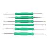 6pcs Professional Electronic Heat Assist Solder Welding Repair Tool Kit for PCB Clean