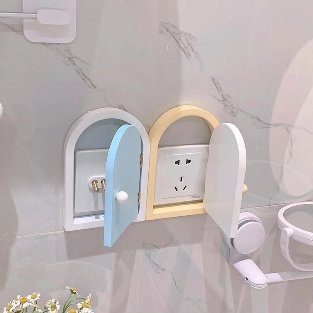 Wall Decoration Switch Stickers Dustproof Switch Decorative Frame Ornaments Fairy Elf Door Home