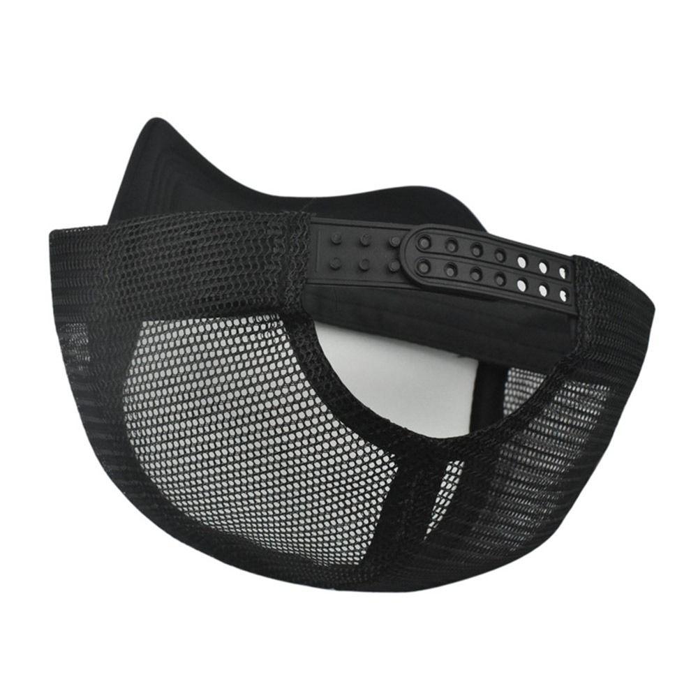 Spong Mesh Sun Visor Hat Breathable Peaked Cap Fashion Baseball Cap Outdoor Sports