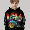 Осенние 3D толстовки с принтом спортивного автомобиля, модные повседневные спортивные толстовки с длинным рукавом для детей и мальчиков
