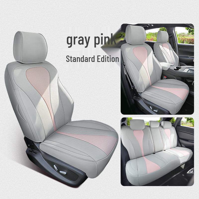 Всесезонные кожаные чехлы и подушки для сидений BYD Sea Lion 06 EV/DMi – Полное покрытие