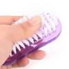Plastic Nail Cleaning Scrubbing Brush Double Sided Hand Nail Brush Cleaner