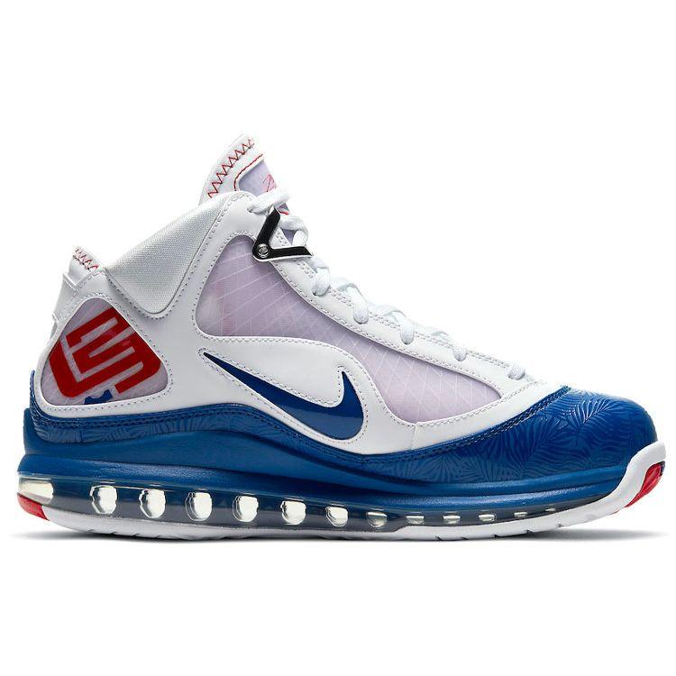 Nike Мужские кроссовки LeBron 7 Dodgers Blue White Rush-Blue DJ5158-100