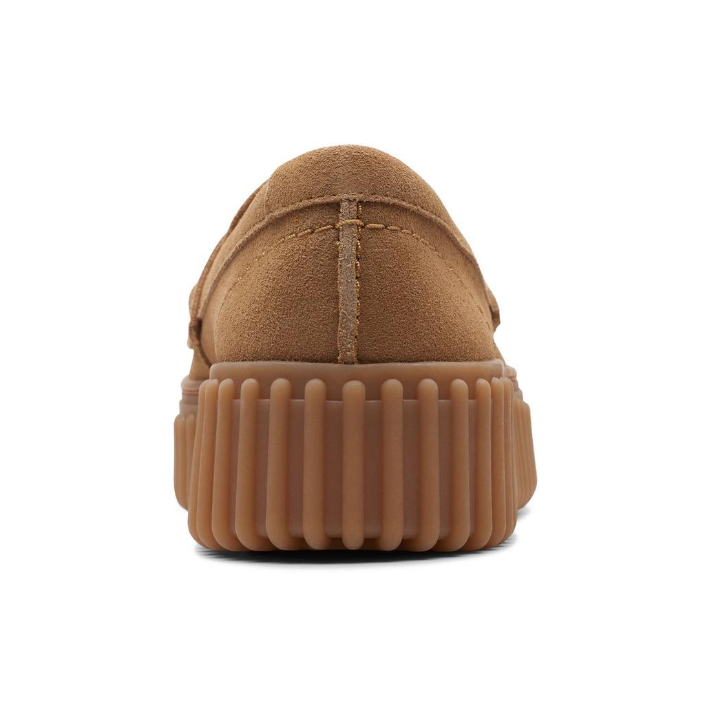 Clarks Удобные Модные Классические Простые Лоферы Женские лоферы Хаки 261719564