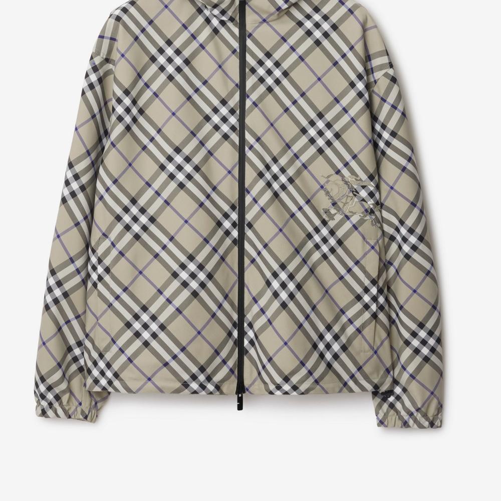 Burberry Equestrian Knight Burberry Check Hooded 81055671