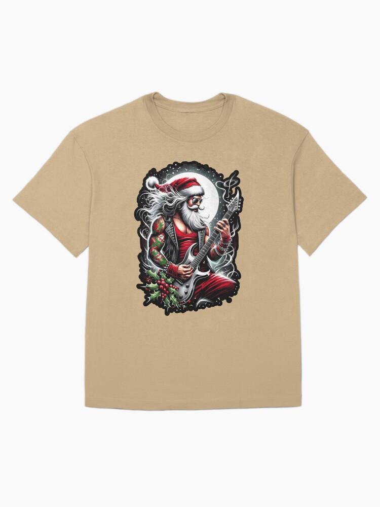 Pantera Heavy Metal Santa - Christmas Oversized Unisex T-Shirt