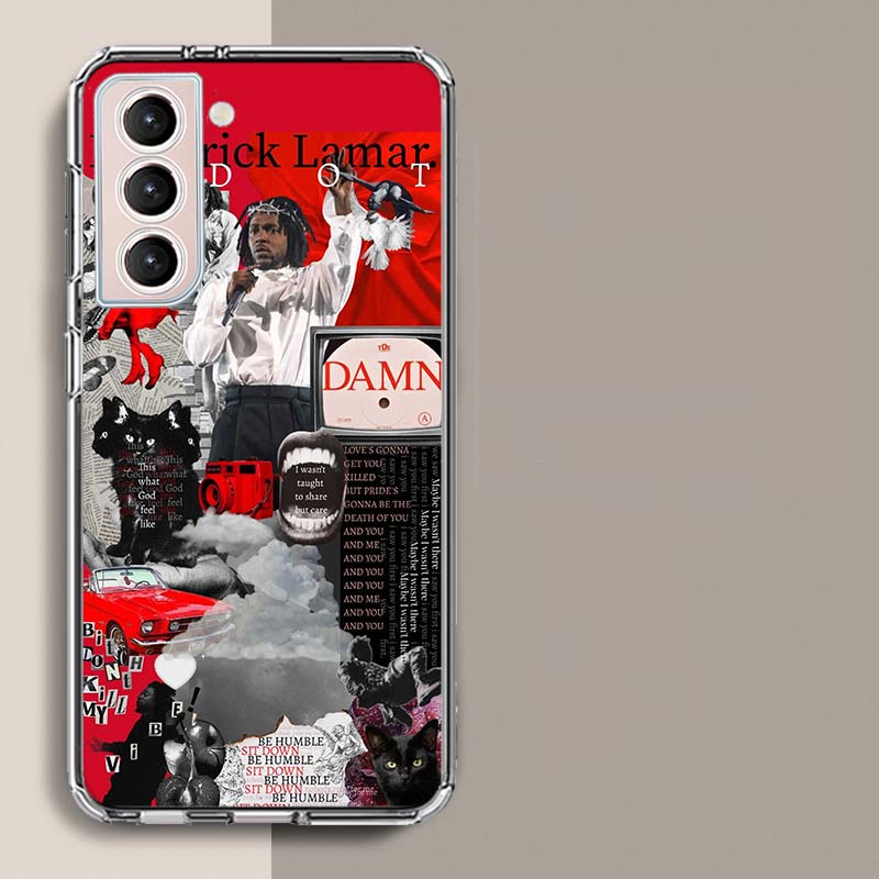 Kendrick Lamar DAMN Phone Case For Samsung A16 A26 A36 A56 A17 A15 A25 A35 A55 A14 A24 A34 A54 A04S A05S Galaxy Note 20 10 9 8 A