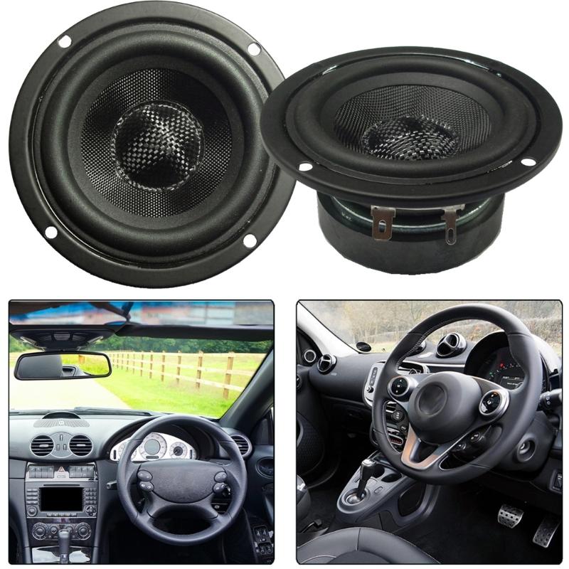Waterproof 3inch 4Ohm 15W Glass Fiber Cones Woofers Subwoofer Hifi Speakers, Full Frequency Powerful Bass