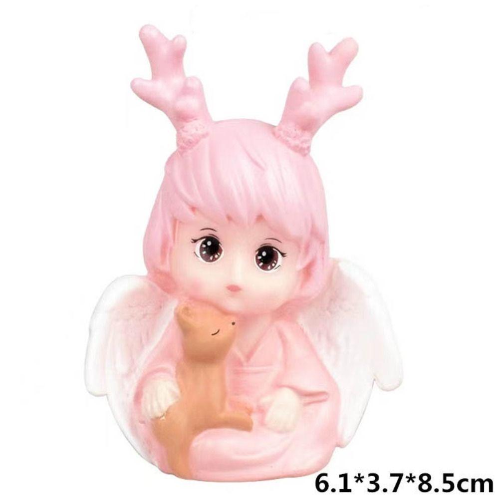 Figure Angel Doll Action Figures DIY Cake Decorate Party Supplies For Children Cute Doll Figure Cake Topper Angel Ornaments