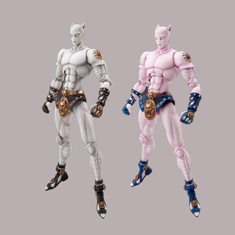 Jojo Bizarre Adventure Алмаз не сломлен Королева Убийц Вторая Белая Кошка Розовая Супер Похожая Фигурка Действия Поза S Подвижная Артикулированная Масштаб