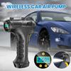100W Car Air Pump WirelessElectric Car Tire Inflatable Pump Portable Air Compressor for Tires Digital Auto Tire Inflator