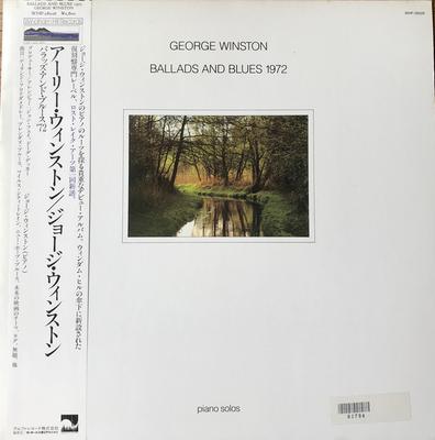Виниловая пластинка GEORGE WINSTON  Ballads And Blues 1972 WHP28026 WINDHAM HILL 1981 Япония Джаз Б/у