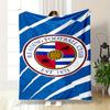Reading FC Crest Blanket Design print blanket soft and cozy perfect for the living room bed sofa or a nap,gift