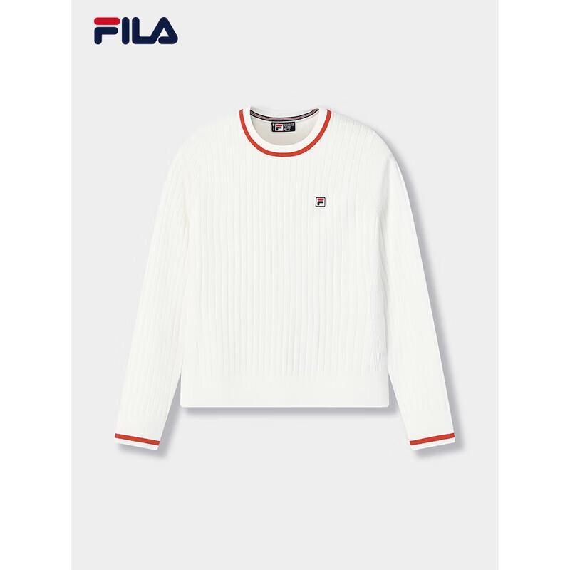 Fila Женский облегающий пуловер с совместным брендингом Yang Mi