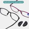 Nose Pads D-shaped Soft Silicone Anti-slip Lightweight Hypoallergenic Adhesive Glasses Nose Pads
