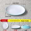 Коммерческая меламиновая круглая обеденная тарелка