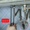 Multifunctional Sink Wrench Heavy Duty Carbon Steel 360 Degree Rotation Faucet