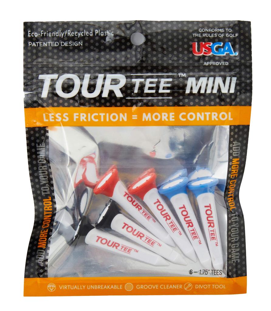 Футболка для гольфа LITE Tour Tee Mini Mix T-491-990